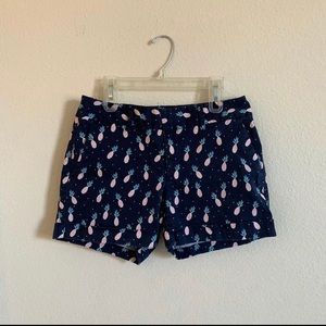 Pineapple pattern Maison Jules shorts
